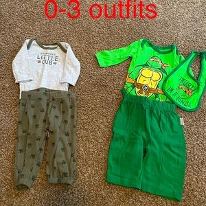 0-3 month outfits